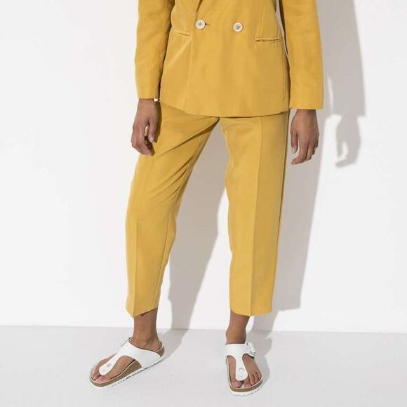 Birkenstock Gizeh Big Buckle White Leather Sandals Women’s 37 6 Narrow NEW~NWT - Picture 7 of 15